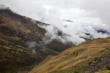Fototapeta na wymiar Andes mountains