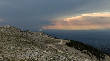 Le Rad&ocirc;me du mont Ventoux
