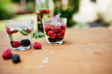 Infused Detox Water In A Glass