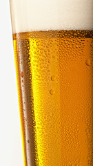 Bierglas close up
