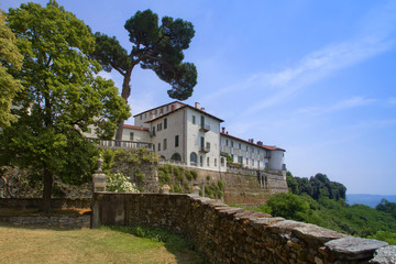 Fototapeta na wymiar Masino, Castello di Masino, Torino, Piemonte, Italia