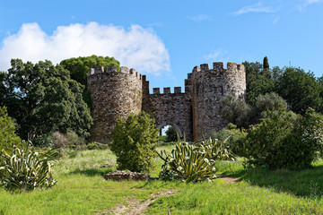 Fototapeta na wymiar Le château de Vila Viçosa, Portugal