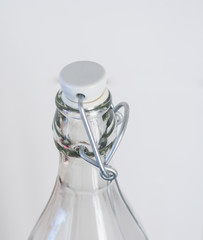 Flasche aus Glas mit verschluss