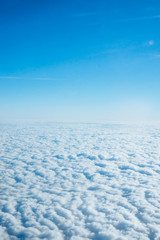 Fototapeta na wymiar Blue sky and clouds. Cloudscape
