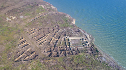 Argamum (Organe) fortress ruins, Romania