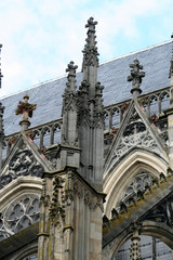 Fototapeta na wymiar St. Martin's Cathedral, Utrecht, or Dom Church