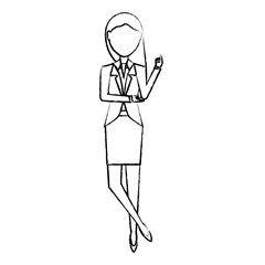 avatar businesswoman icon