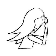 businesswoman thinking design