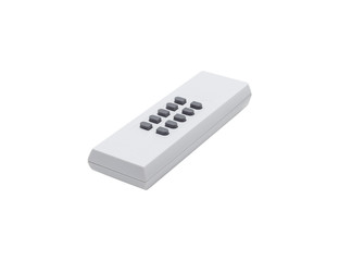 TV remote control isolated on white background.