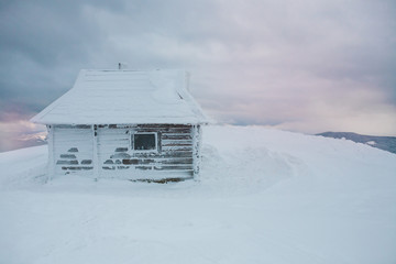 House in the mountains.