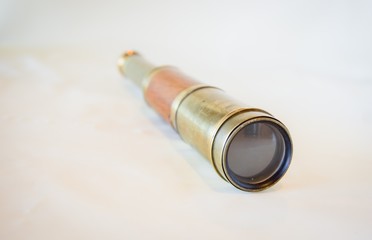 vintage nautical telescope
