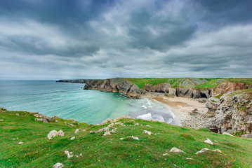 Küstenwanderung in Wales / England