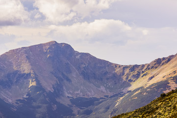 Naklejka na ściany i meble view of high Tatra