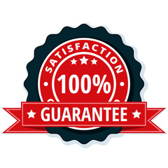 100% Satisfaction Guaranteed illustration