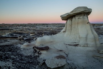 Bisti Badlands sunset