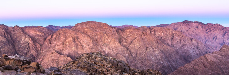 Mount Sinai, Mount Moses in Egypt.