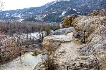 Fontaine petrifiante de Reotier - Guillestre - Hautes-Alpes