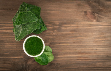 Fresh Spinach Leaves