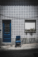 Naklejka na ściany i meble Take a seat, in Portugal