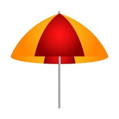 Obraz premium Isolated umbrella icon