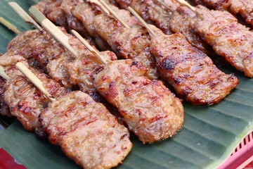 pork roast on street food