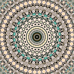 Abstract fractal background computer-generated image