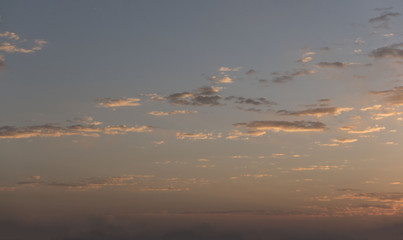 空　雲　夕日　cloud,sunny,sky,sunset