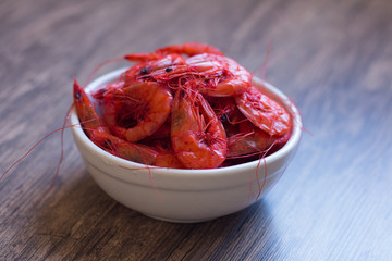 Red dried shrimps