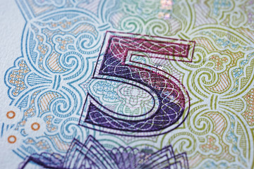 Fototapeta na wymiar Close-up of Chinese banknotes
