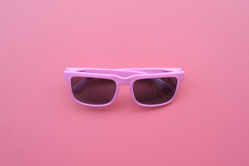 Modern fashionable sunglasses for background