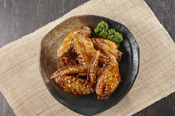 手羽先（真俯瞰）