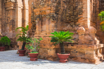 Fototapeta na wymiar Po Ngar Cham Towers in Nha Trang