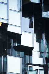 Abstract Architecture Detail in Modern building