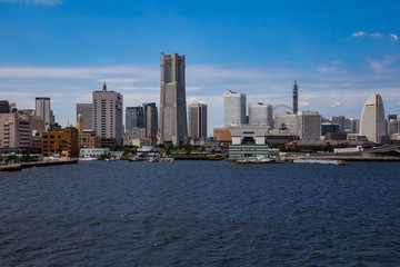 Fototapeta na wymiar Yokohama skyline 3