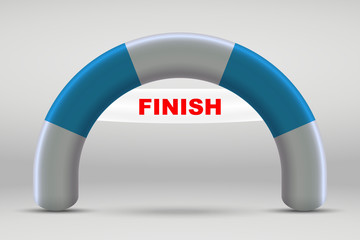 3D Inflatable finish line arch