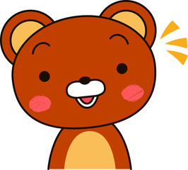 Bear expression notice