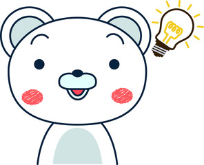 Polar bear expression To inspire