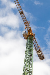 Naklejka premium Baukran auf einer Baustelle in Deutschland 