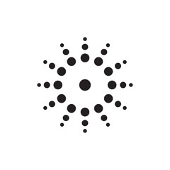Halftone dots forms