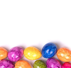 Painted eggs, easter