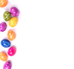 Painted eggs, easter