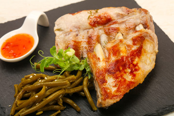 Roasted spare ribs