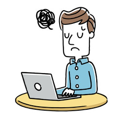 男性：インターネット、パソコン
