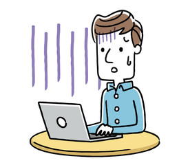 男性：インターネット、パソコン
