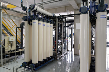 Manufacture of water and liquids purification