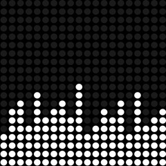 pattern with white dots on black background,wave with point connecting network ,Abstract concept,background vector.