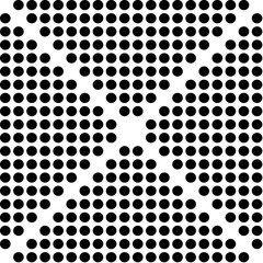 pattern with black dots on white background,wrong sign with point connecting network ,Abstract concept,background vector.