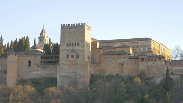 Palacios Nazaries and Palacio de Carlos V.