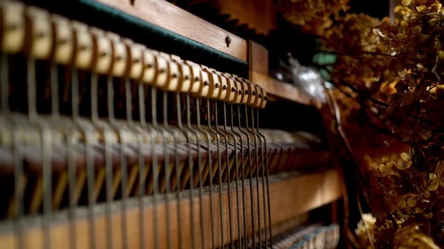 broken piano
