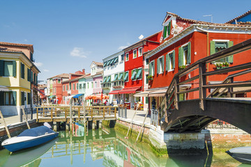 Obraz premium picturesque Burano Island, Venice
